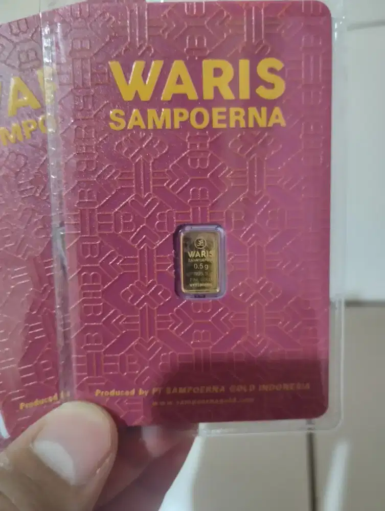 Emas antam Waris Sampoerna