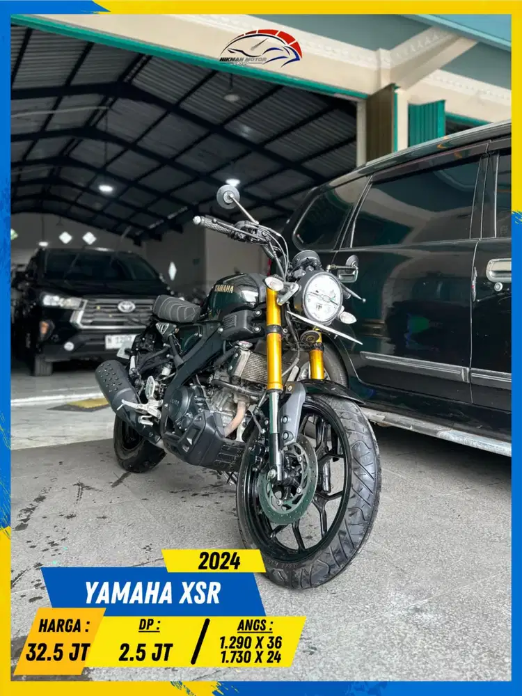 YAMAHA XSR 155 2024 PLAT AE NEGO BOSS HIKMAH MOTOR KEPUH MALANG