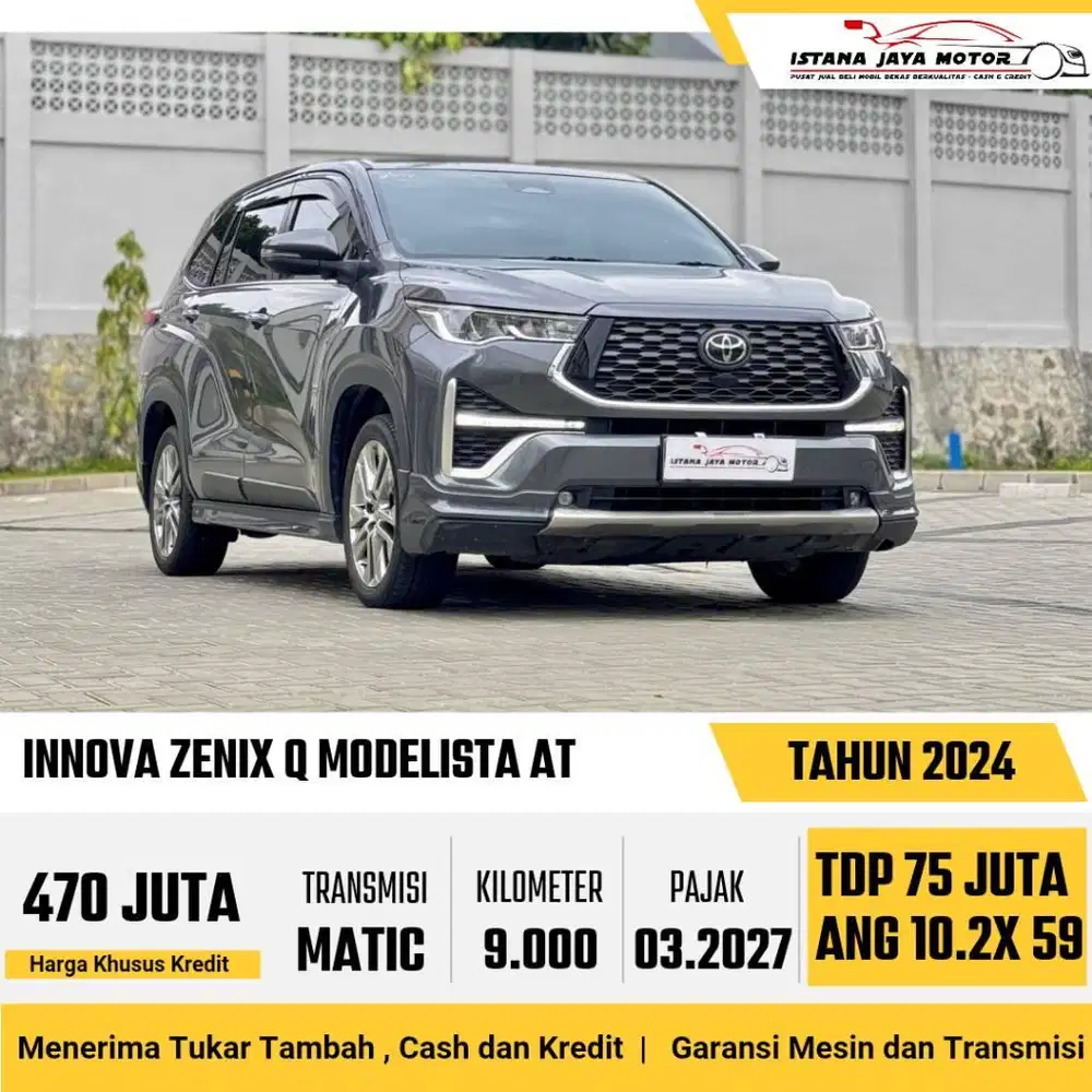 KM 9RB Toyota Innova Zenix Q Modelista 2.0 Hybrid TSS 2024