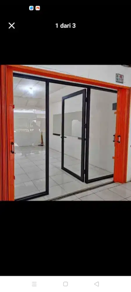 Partisi dijual ukr 4x3