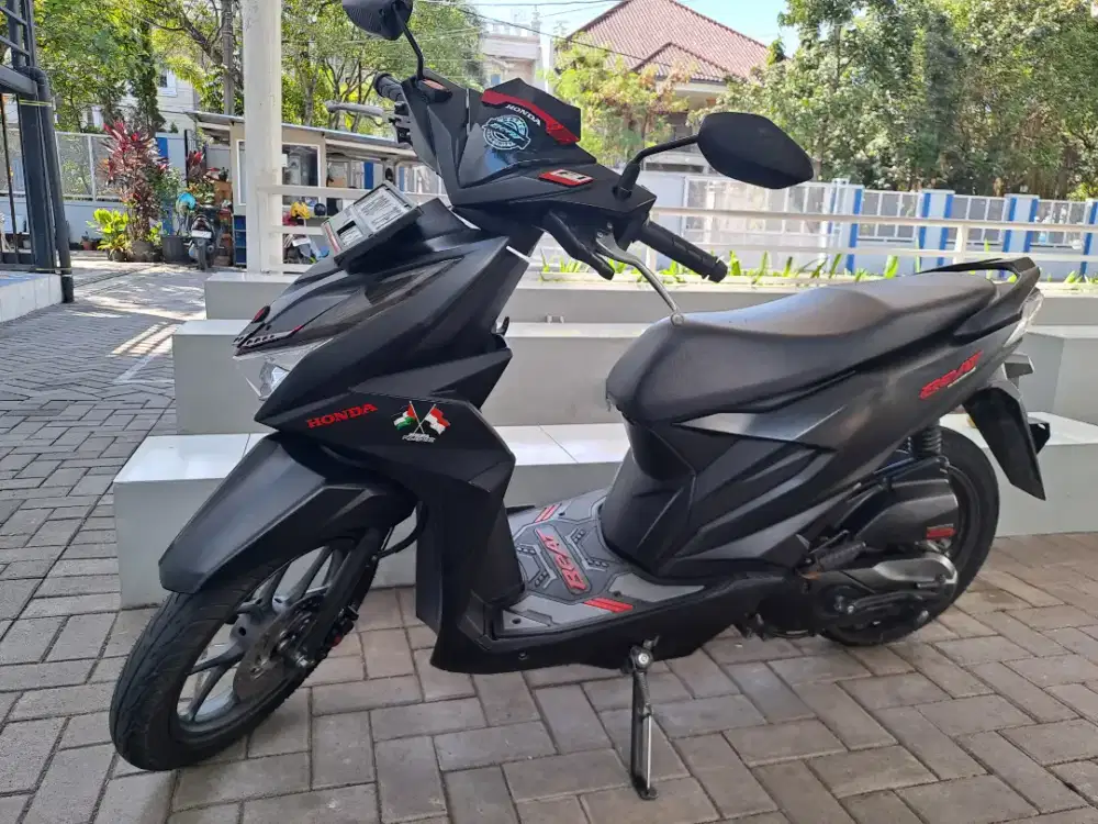 Honda Beat Deluxe 2023 Hitam Doff