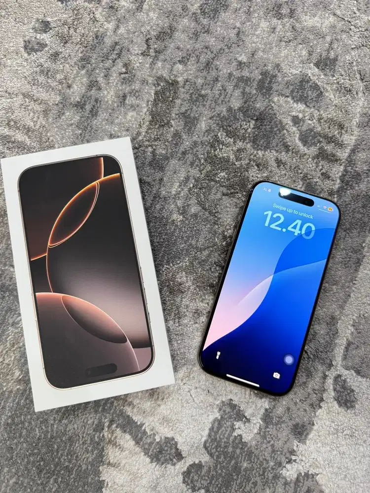 Iphone 16 Pro 512GB Desert Titanium Garansi IBox Like New