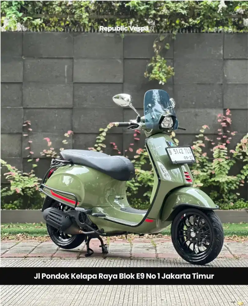DIJUAL PIAGGIO VESPA SPRINT S 150 IGET ABS LED TH 2022 PERFECT CONDITI