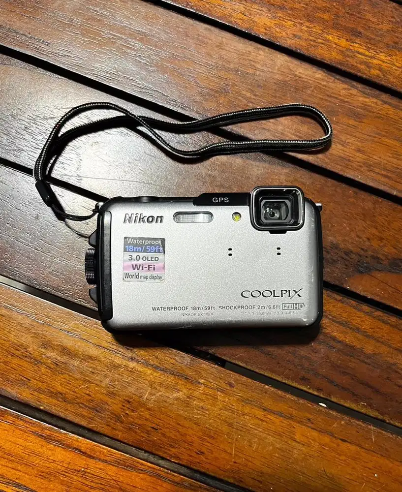 Nikon Coolpix AW110 Waterproof Shockprof Full HD Kamera Pocket Digital