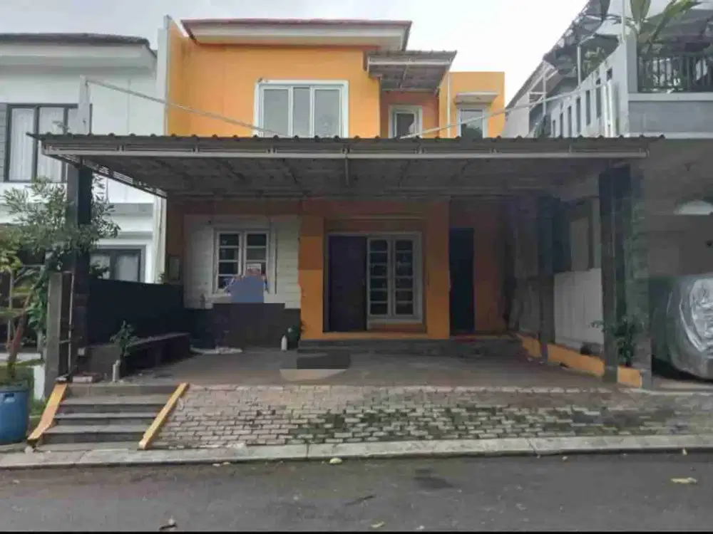 Dijual murah rumah 2 lt dibawah harga pasar dekat tol nagrak cibubur, kota wisata