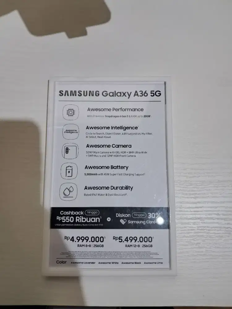 New Samsung A36 5G