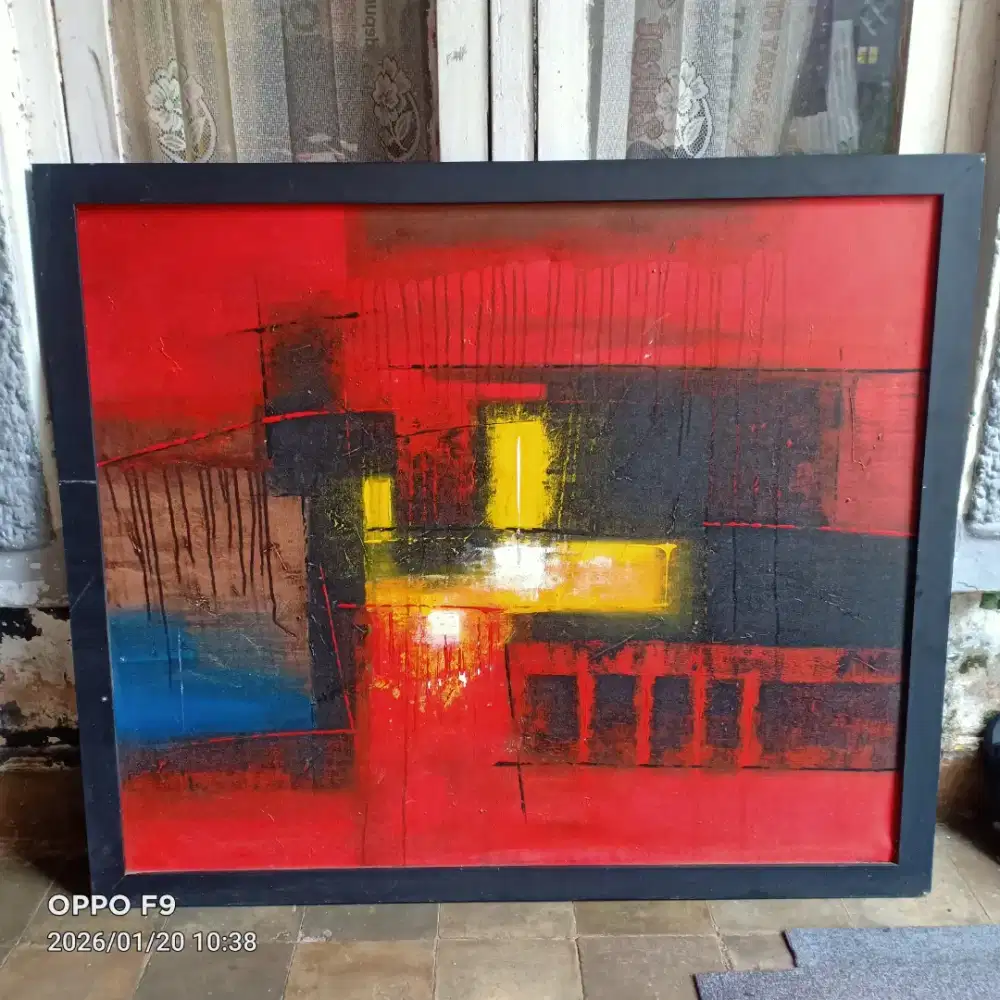 Lukisan Abstrak Kontemporer