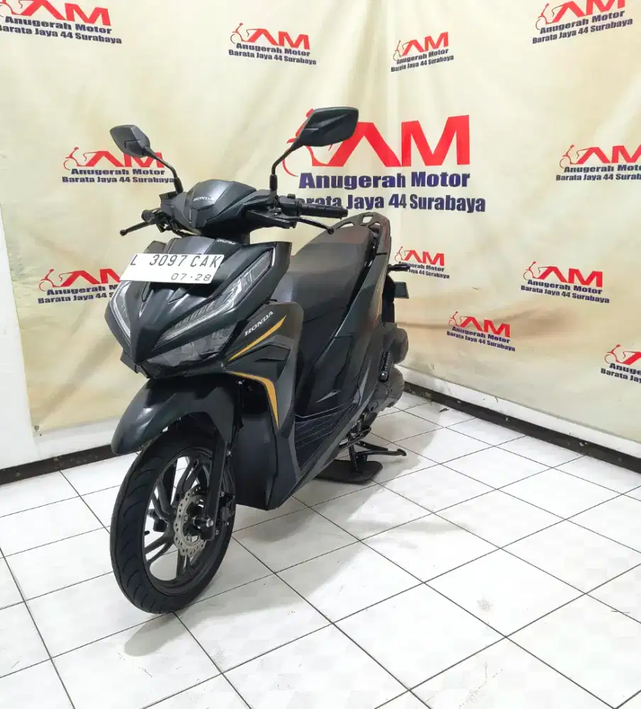 Honda vario 125 keyless tahun 2023 Hitam Doff
