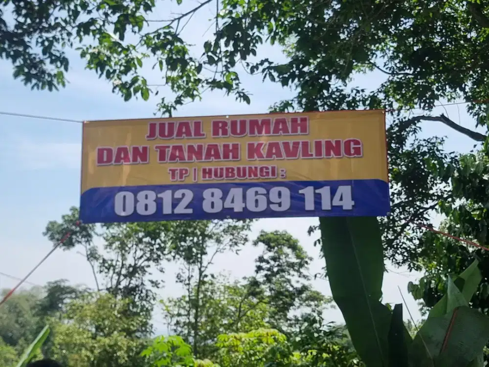 Dijual Tanah sdh masuk akses mobil + 2 unit rumah siap Huni