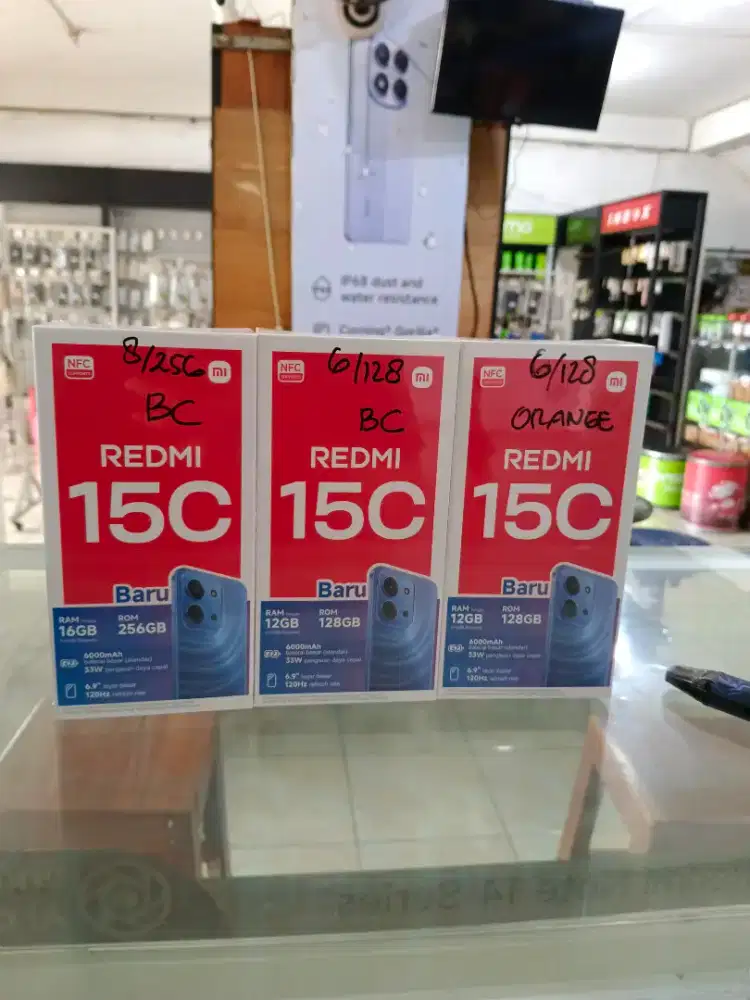 Redmi 15 Redmi 15c 8/256 6/128