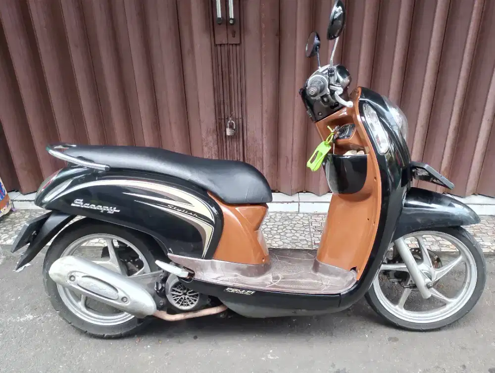 Scoopy fi starter halus idling stop