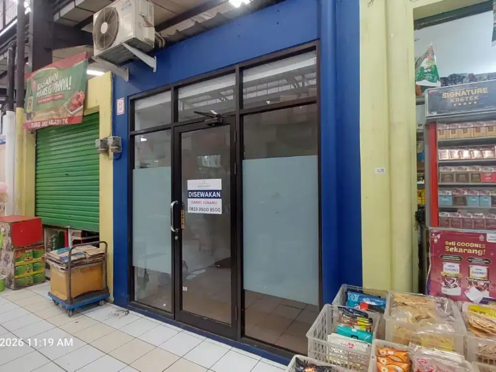 Kios Bersih & Terang di Pasar 8 Alam Sutera – Siap Langsung Usaha!