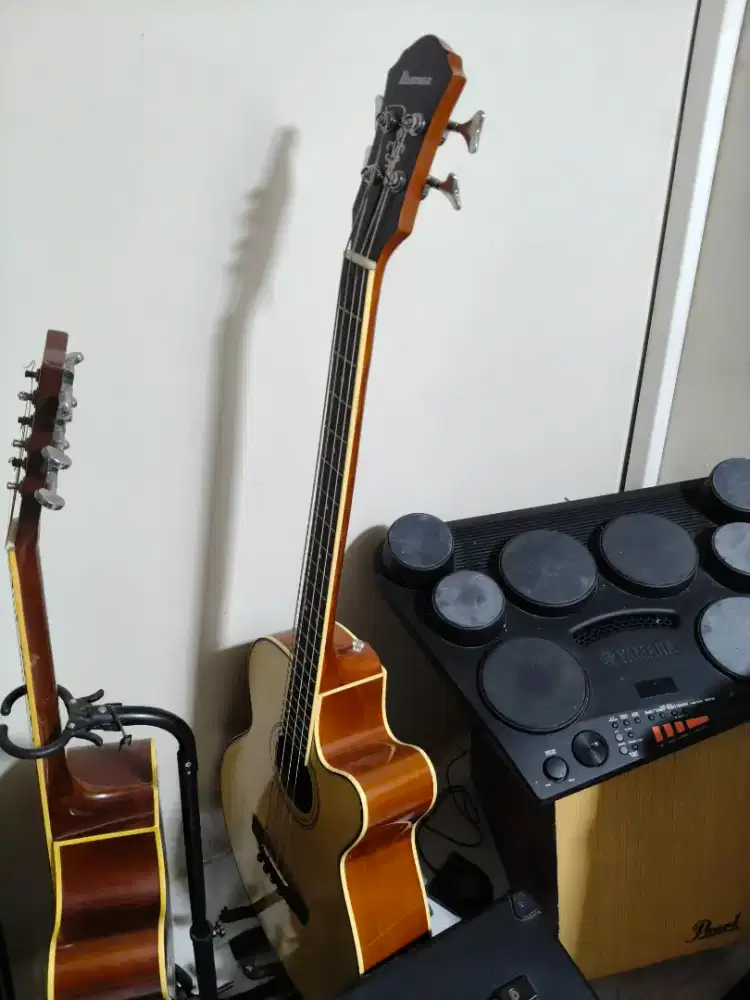 Gitar Bass Akustik Custom