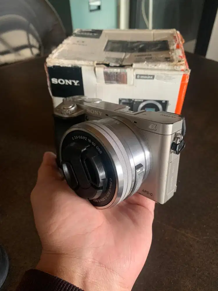 Sony a6000 lensa kit boks murah