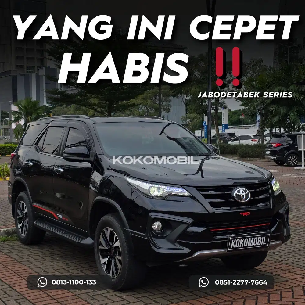 TOYOTA FORTUNER VRZ TRD 2017