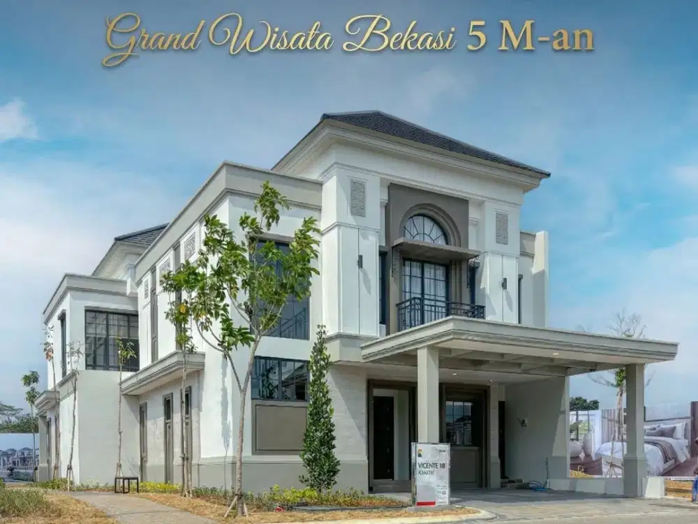 Dijual Rumah Grand Wisata Bekasi | Vicente At Klasika | Akses langsung Jalan Tol