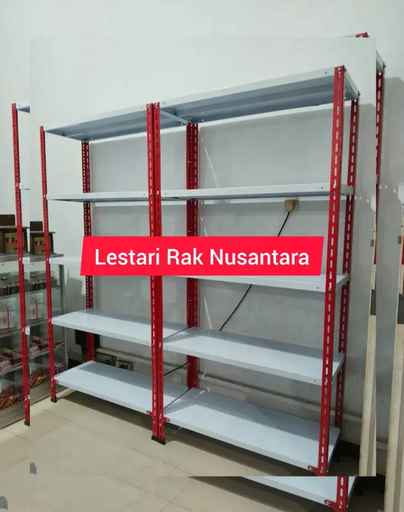 Rak Gudang Besi/Kuat & Kokoh/Baru