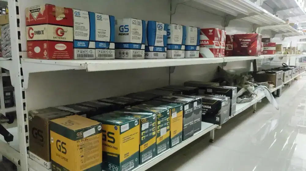 LELANG AKI MOBIL BASAH & KERING