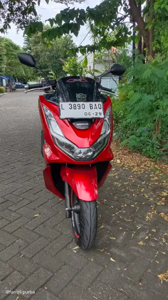 PCX merah Low km