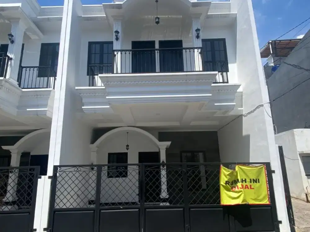 Rumah 2 Lt SIAP HUNI 500 tol Desari Tanah baru Beji Jagakarsa