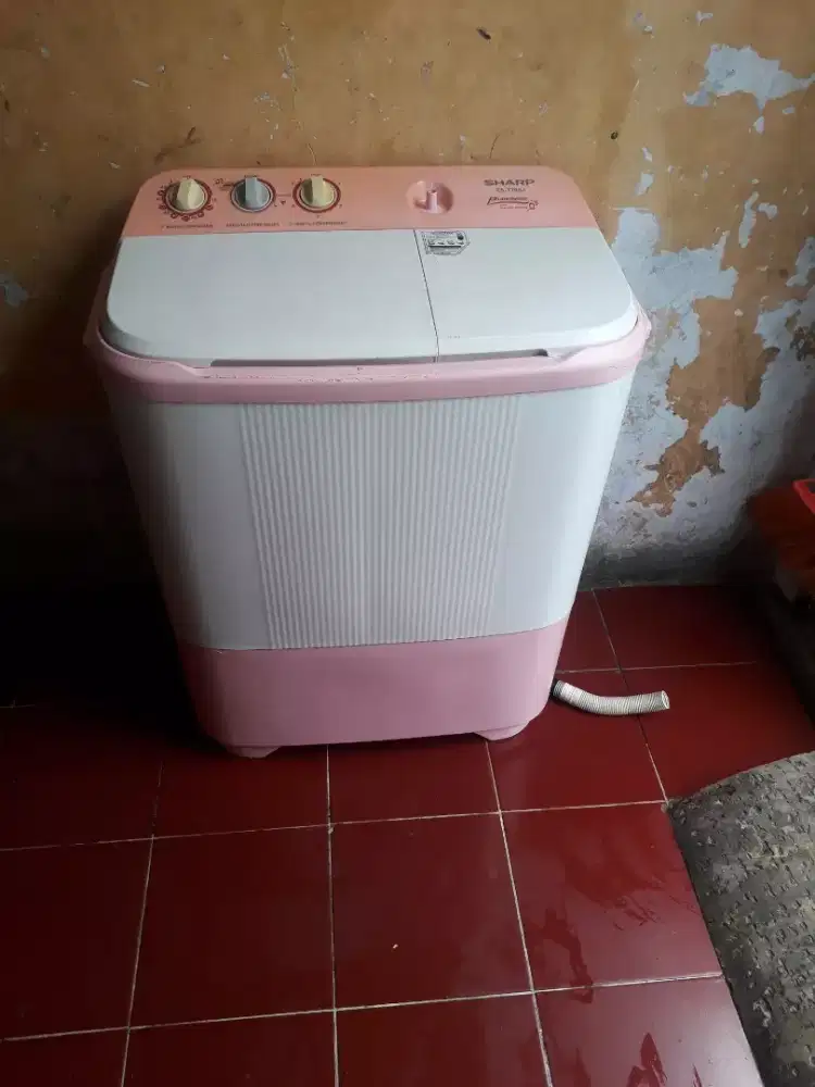 Mesin cuci 2tabung sharp 8kg