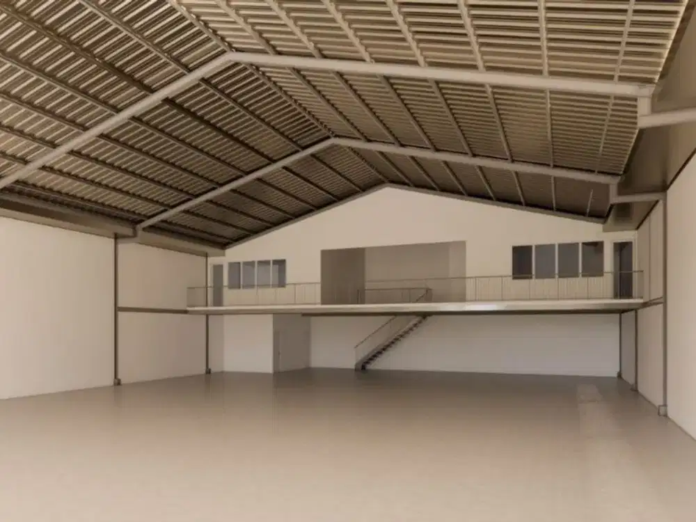 Gudang Baru Type Mezzanine Disewakan, di Kuta Selatan Area