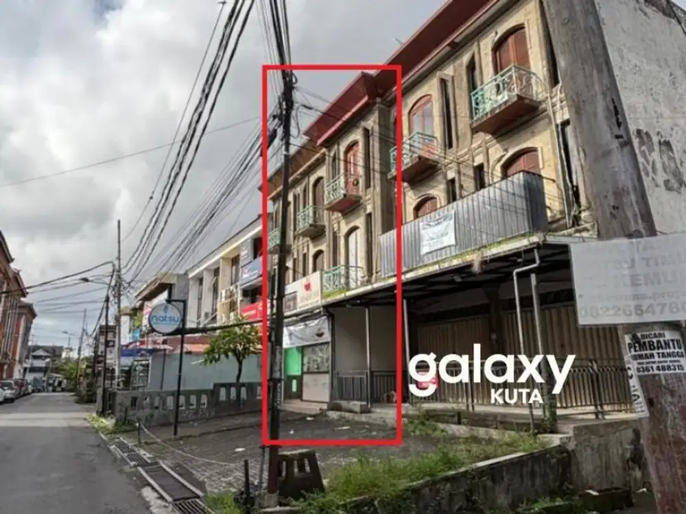 DIJUAL RUKO 3 LANTAI KAWASAN KOMERSIAL DI DENPASAR BARAT