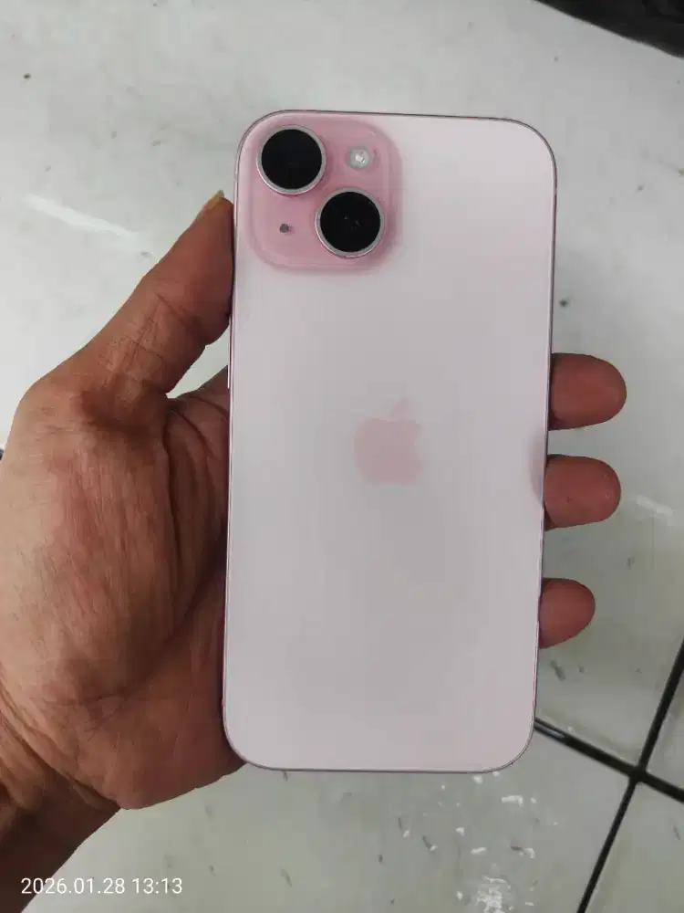 iPhone 15 iBox 256 bh 100 gransi panjang no minus