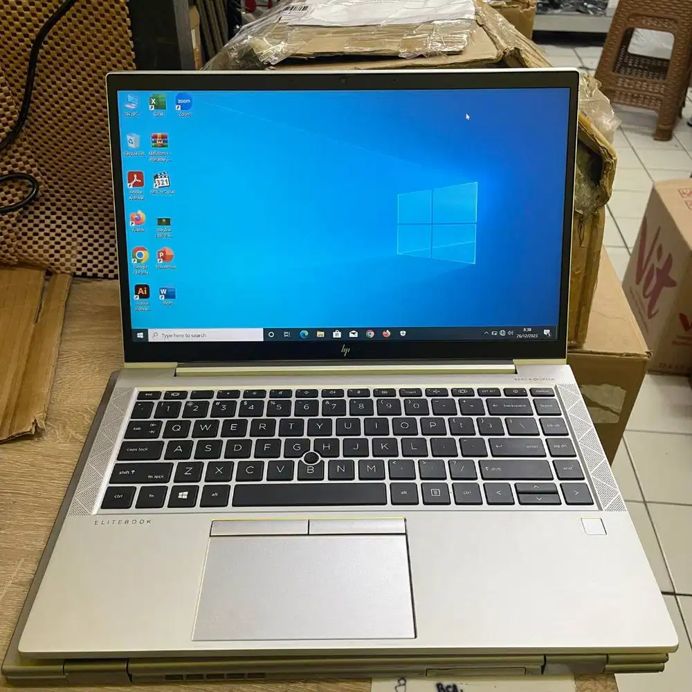 JUAL LAPTOP HP 845 G7 AMD RYZEN 4650U RAM 16GB 14INCH DL-VN