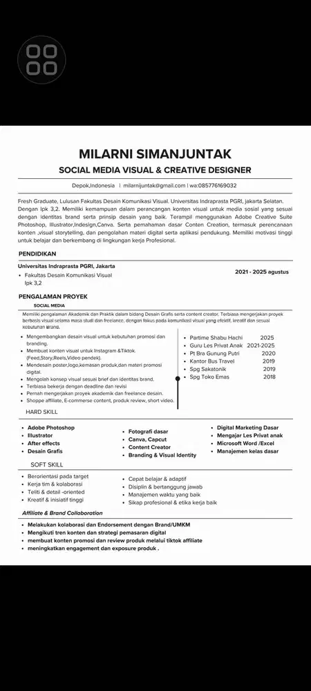 Cari kerja gelar sarjana desain