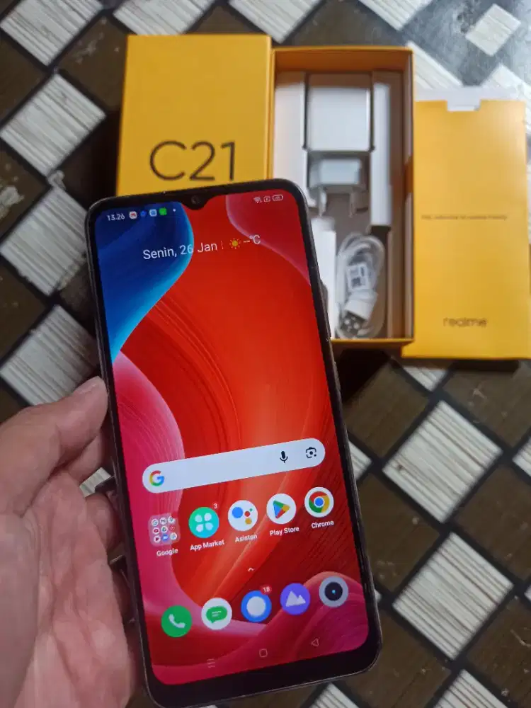 Realme c21 bekas murah