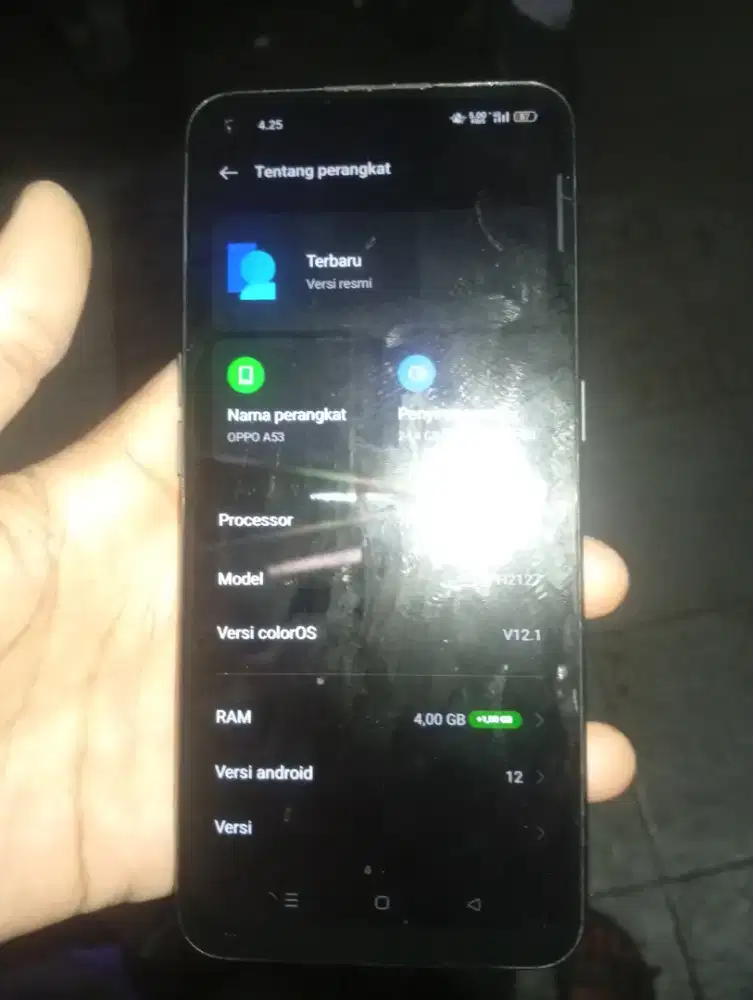 Handphone Oppo A53 Ram 4GB