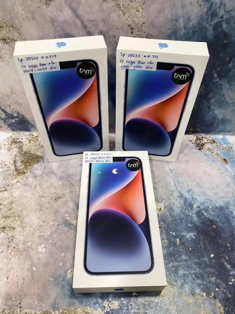 Iphone 14 128Gb Blue New (Resmi)