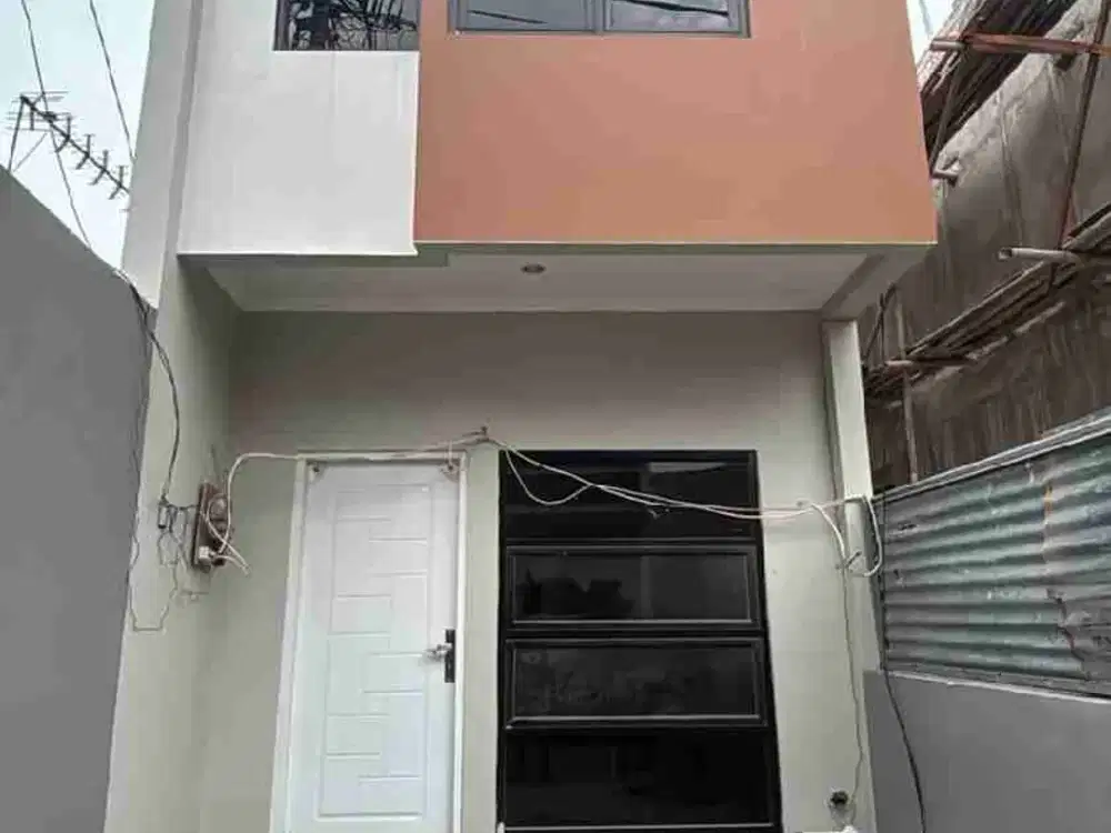 Rumah Baru 2 lantai akses motor di Kembang Sepatu Johar Baru