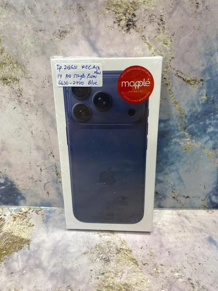 Iphone 17 Pro 512Gb Deep Blue New (Resmi)