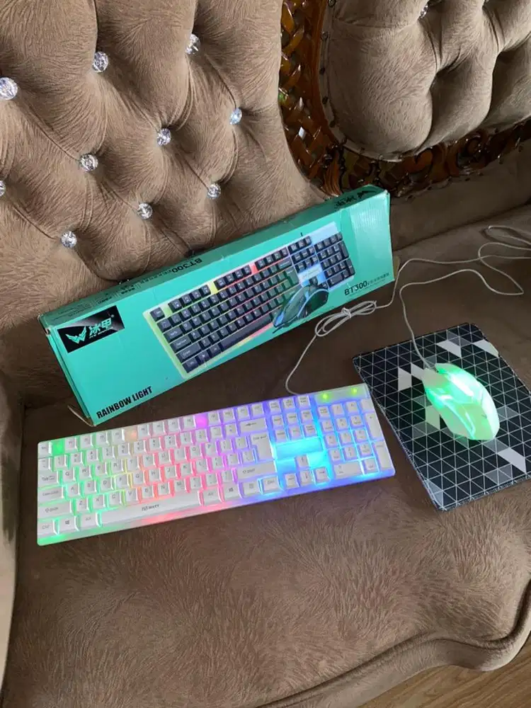 MAVY Gaming Keybord & Mouse D280 White