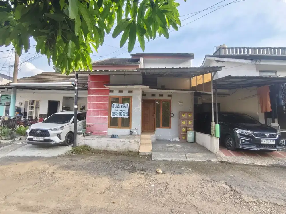 Rumah SHM 16 Menit ke Mall BTM Bogor Siap Huni Dibantu KPR J-41154