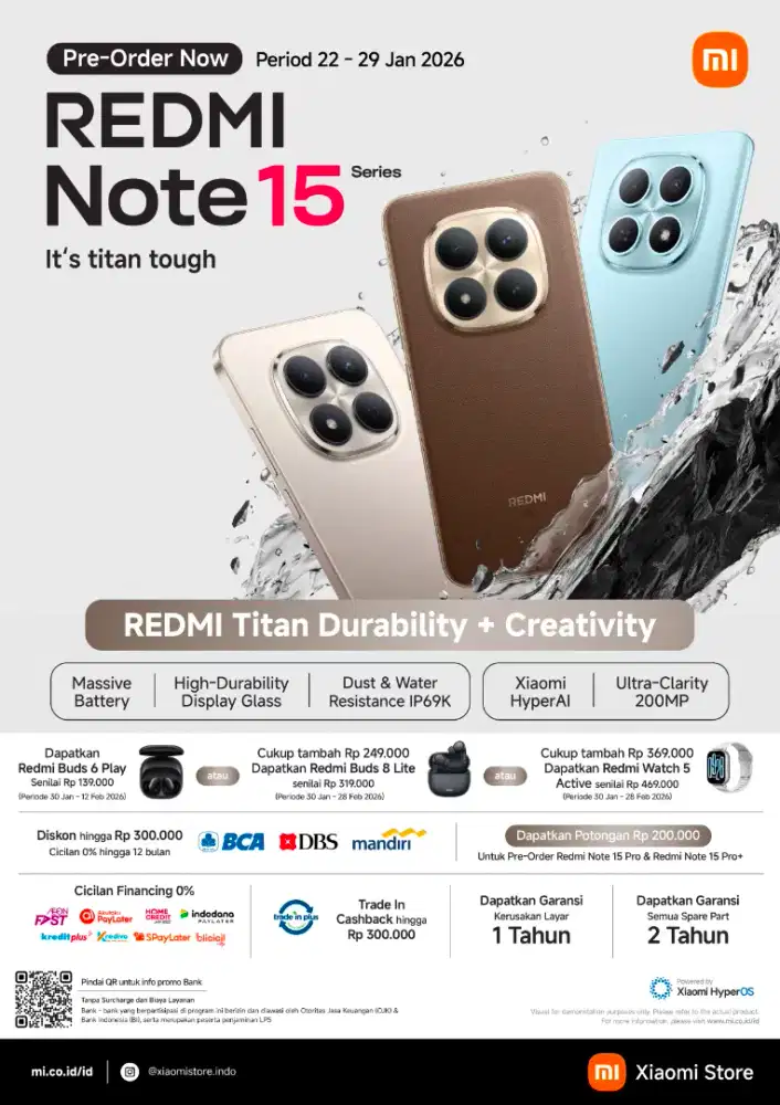 PreOrder Redmi Note 15 Series