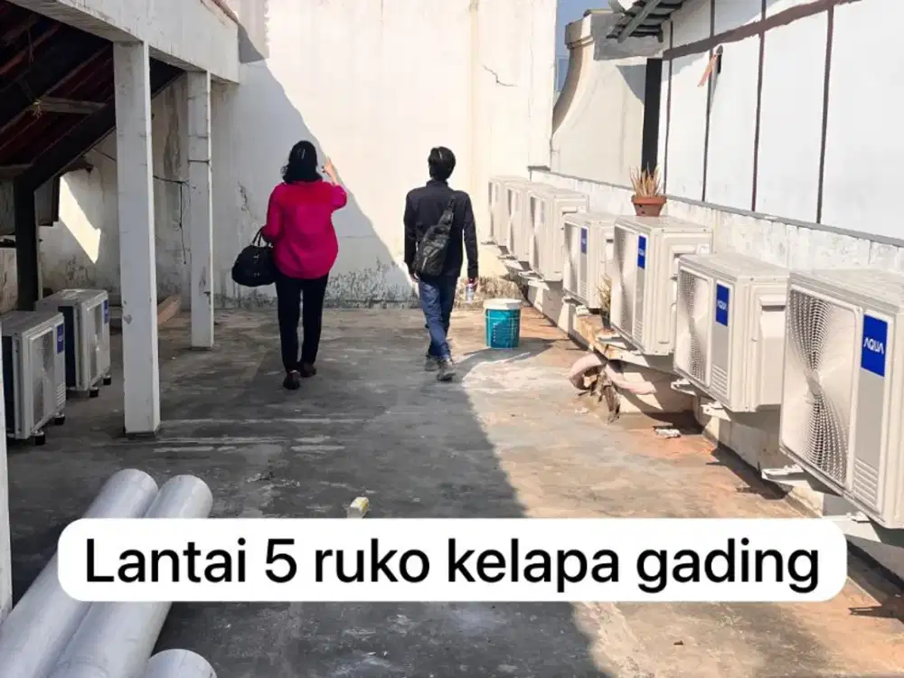 Ruko hoek siap pakai di MOI - Kelapa Gading Square Jakarta Utara