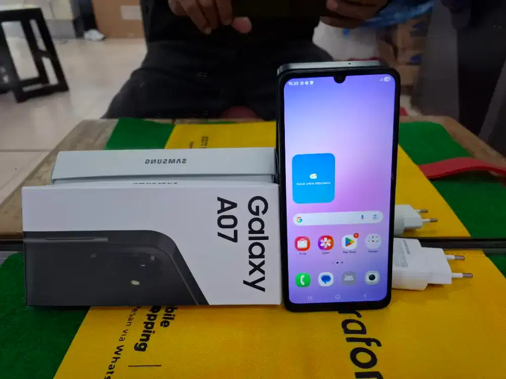 Samsung A07 Ram 6/128 gb mulus lengkap normal