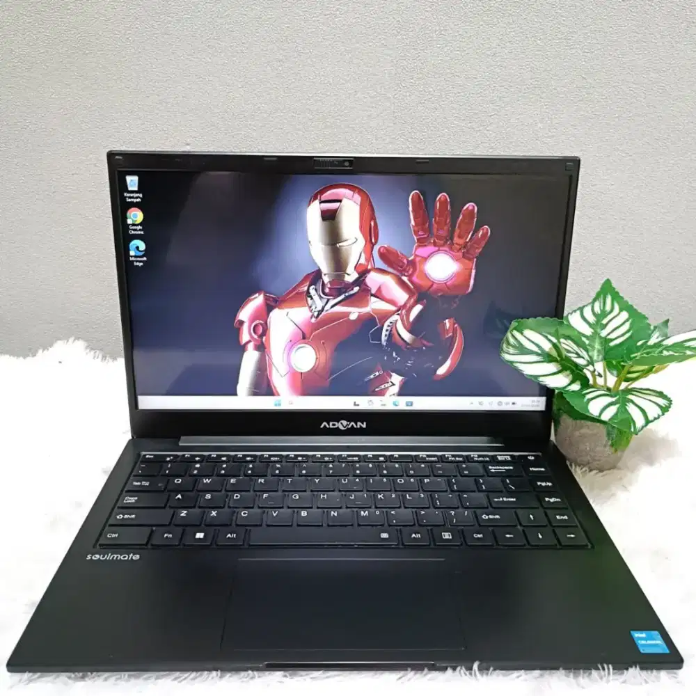 LAPTOP ADVAN SOULMATE INTEL N4020 RAM 8GB SSD 128GB LAYAR 14.0 INCH