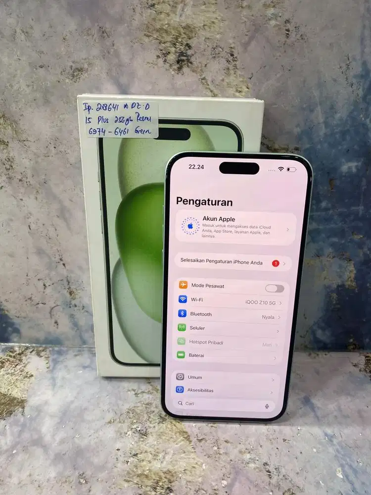 Iphone 15 Plus 256Gb Green (Resmi)
