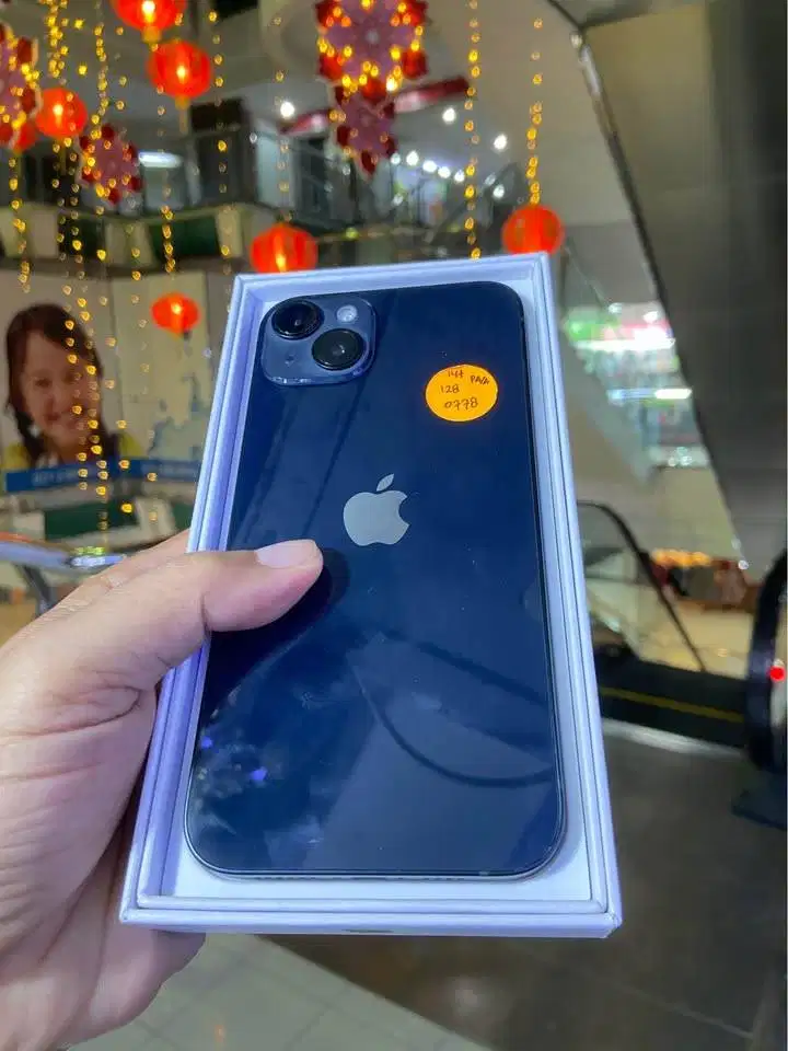 Second IPHONE 14 PLUS 128gb BLACK IBOX Mantapp