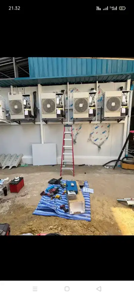 Jasa servis AC kulkas mesin cuci kompa air dll bergaransi