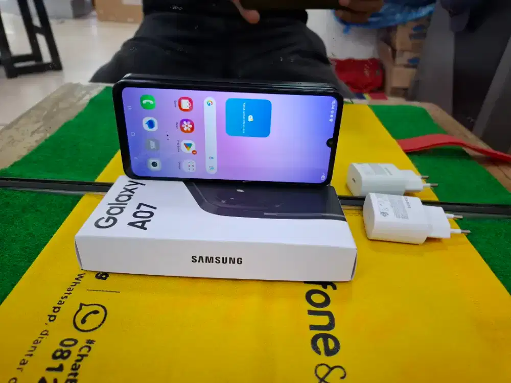 Samsung A07 Ram 6/128 gb lengkap normal