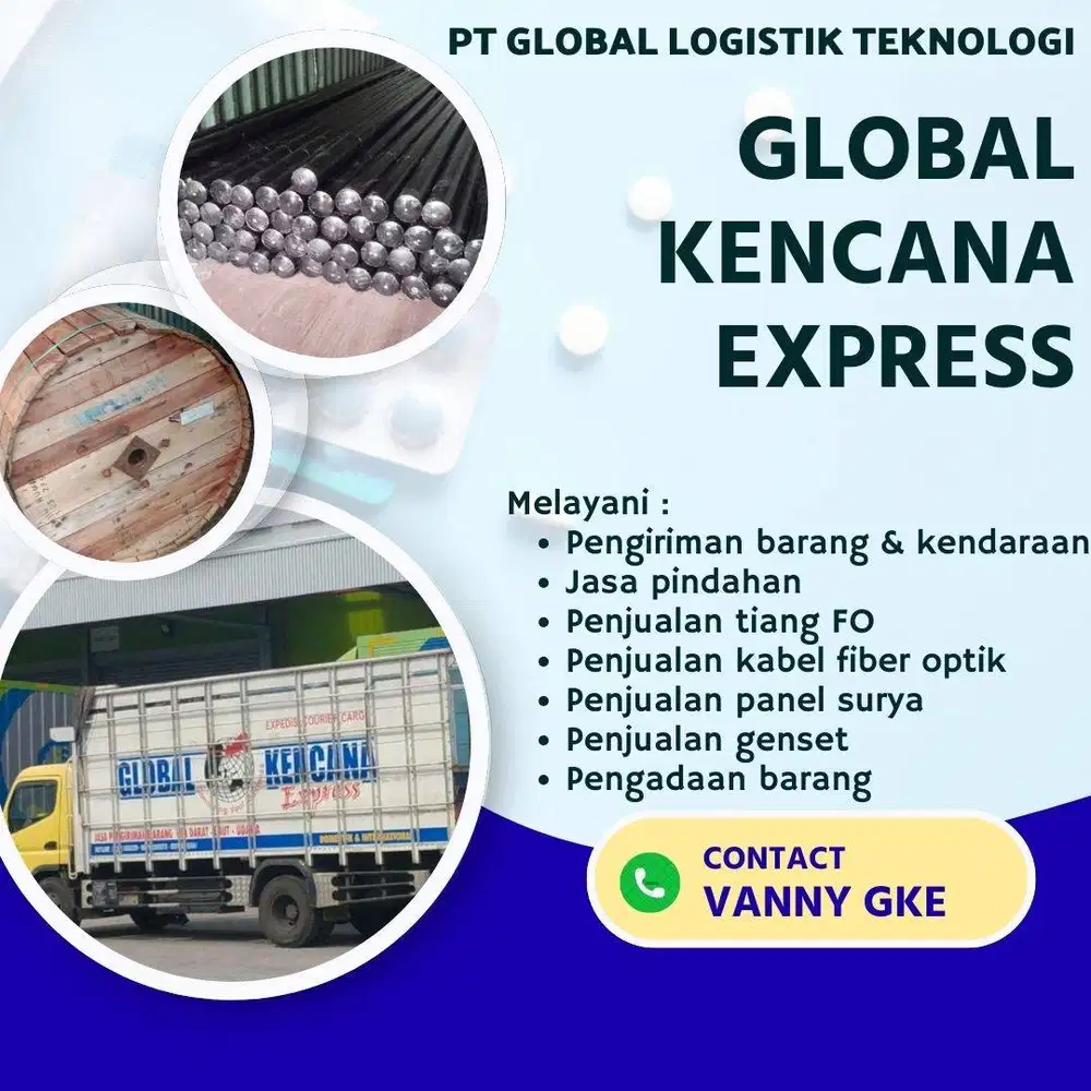 Tiang & kabel Fiber optik