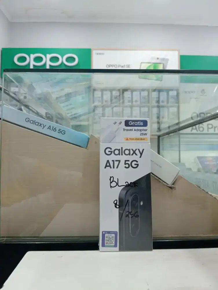 SAMSUNG A17 5G 8/256 NEW MURAH QR GADGET