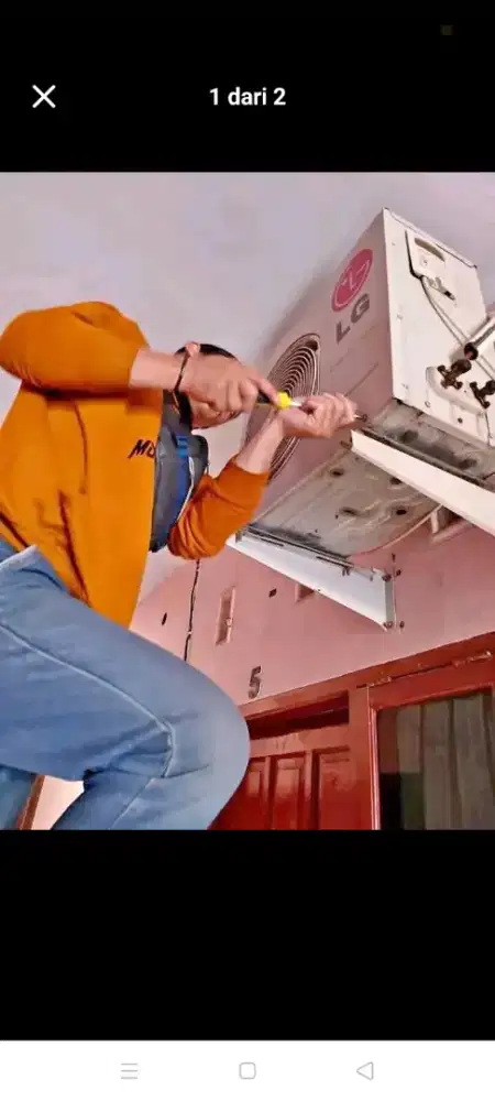 Jasa servis AC kulkas mesin cuci kompa air dll