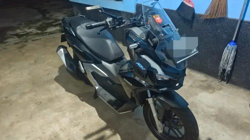 ADV 160 CBS BLACK LOW KM UNDER 8K MURAH