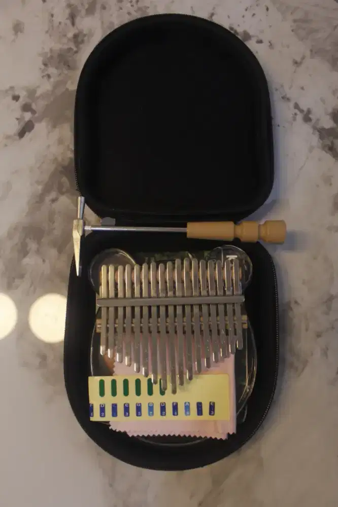 Alat Musik Kalimba - 17 Keys Acrylic